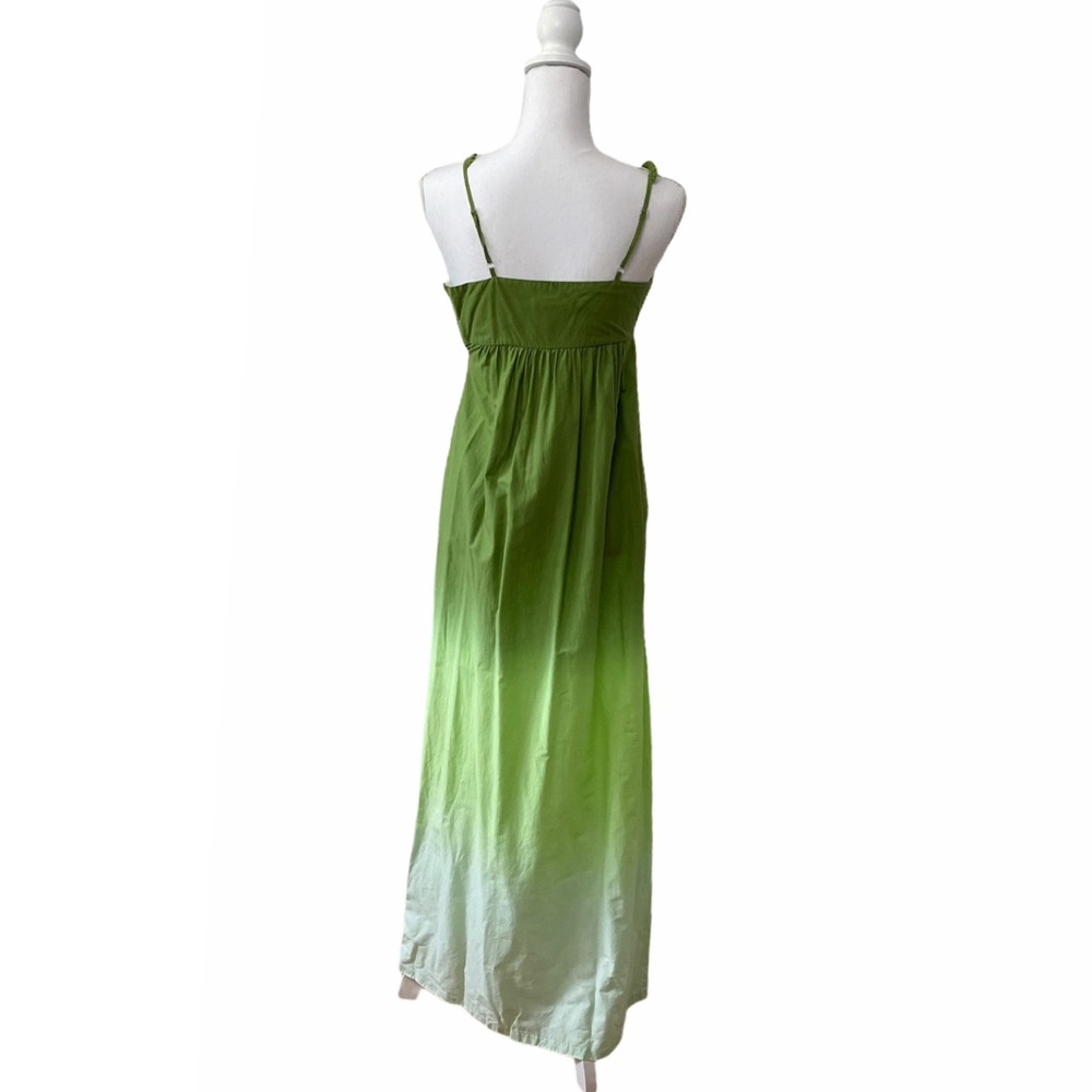 Kensie Pretty Summer Spring Ombre Maxi Dress Green XS - Picture 2 of 7